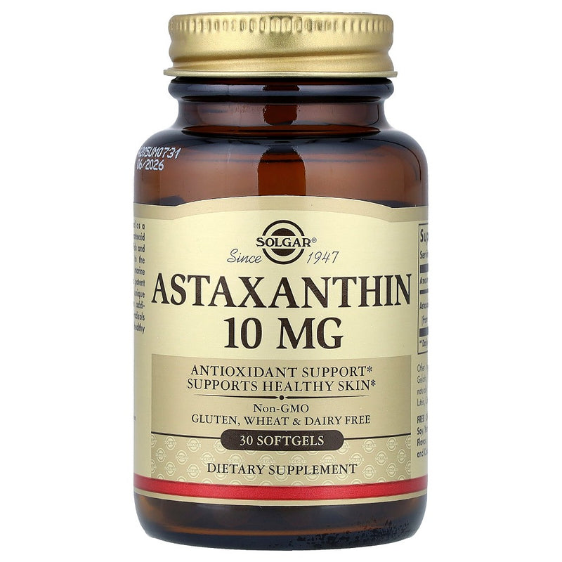 Solgar Astaxanthin 10 mg, 30 Softgels