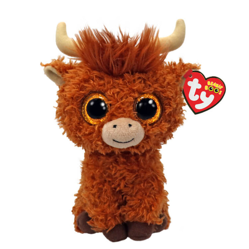 Ty Beanie Boos Alfie The Highland Cow Plush
