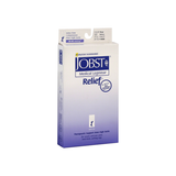 JOBST Relief Knee High Compression Stockings, 30-40 mmHg, Open Toe, Beige, Medium