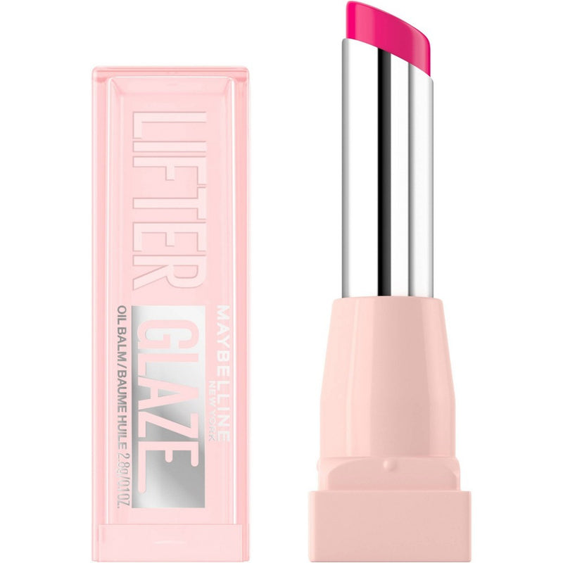 Maybelline Lifter Glaze Hydrating Lip Gloss Oil Balm, Rose Bite 03, 0.1 oz