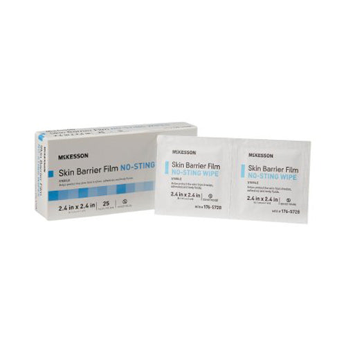 McKesson Skin Barrier Wipe, 25PK