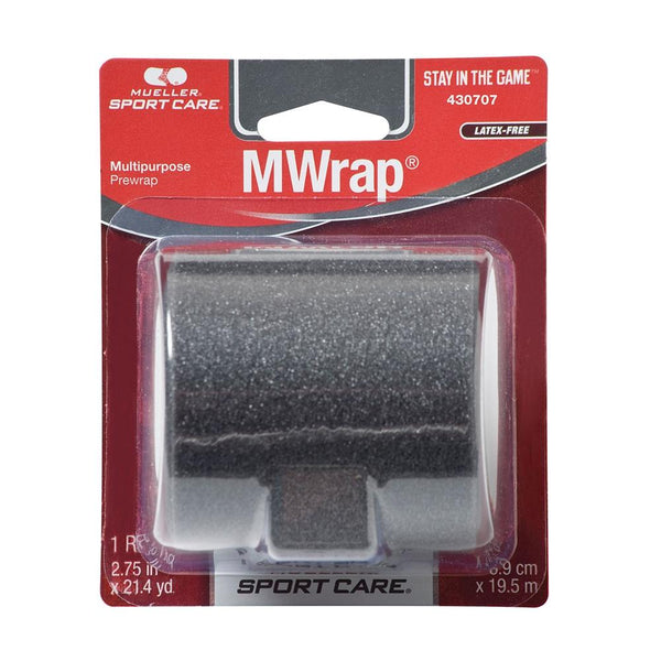 Mueller Sports Medicine MWrap Pre-Taping Foam Underwrap, 2.75" x 21.4yd Black