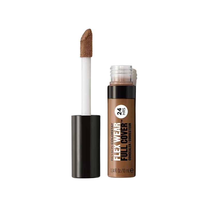 Revlon ColorStay Flex Wear Full Coverage Concealer, 050 Medium Deep, 0.34 Fl Oz