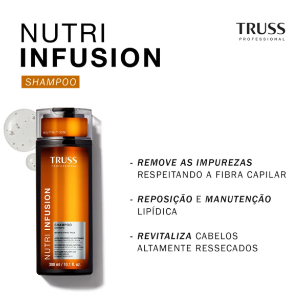 Truss Nutri Infusion Hair Shampoo, 10.14 Fl Oz