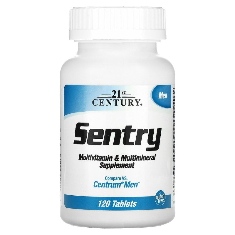 21st Century Sentry Men Multivitamin, 120 Tablets
