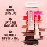 Maybelline Lifter Glaze Hydrating Lip Gloss Oil Balm, Clear Crave, 0.1 oz