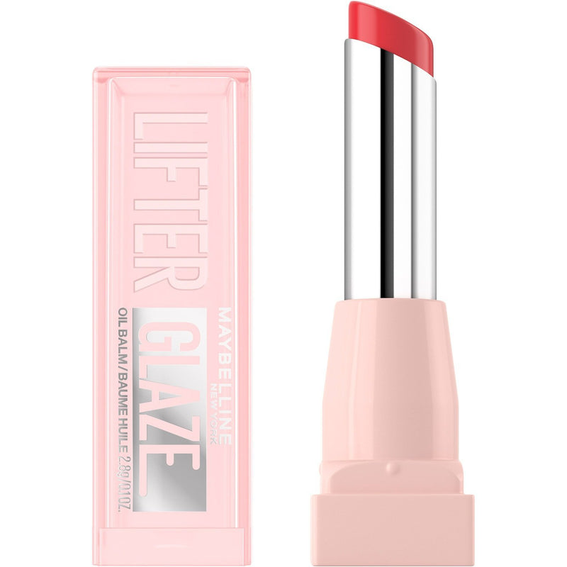 Maybelline Lifter Glaze Hydrating Lip Gloss Oil Balm, Peach Quench, 0.1 oz