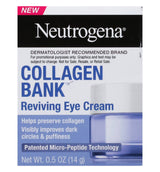 Neutrogena Collagen Bank Eye Gel Cream with Peptides, 0.5 oz