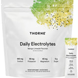 Thorne Daily Electrolytes Mango Limeade Drink Mix 30 Sticks