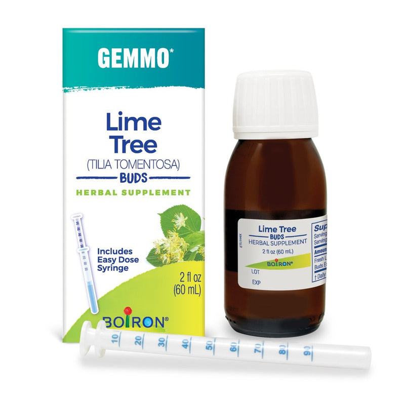 Boiron Gemmo Lime Tree Buds Herbal Supplement Liquid, 2 fl oz