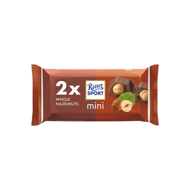 Ritter Sport Milk Chocolate Whole Hazelnuts 2pk Mini