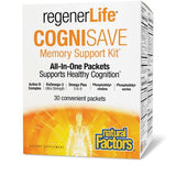 Natural Factors RegenerLife CogniSave Memory Support Kit, All-in-One Packets, 30 Packets