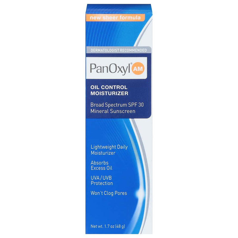 PanOxyl Oil Control Moisturizer SPF 30, 1.7 oz