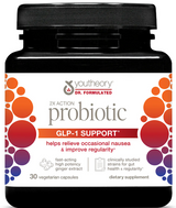 Youtheory, 2 X Action Probiotic GLP-1 Support, 30 Caps