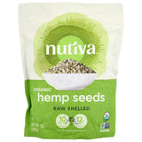 Nutiva, Organic Hemp Seeds, Raw Shelled, 12 Oz
