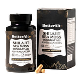 Better Alt Shilajit Sea Moss TA Ashwagandha 92 Minerals Supplement 120 Serving