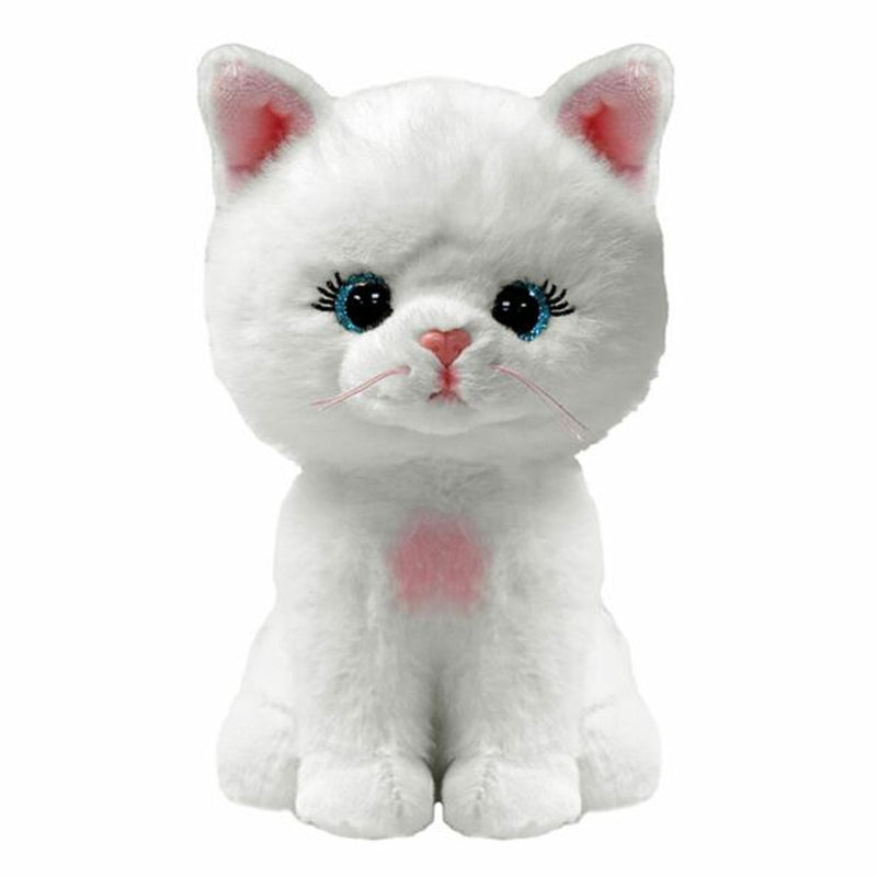 Ty Beanie Boos Amelia The White Cat Plush
