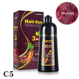 Meidu Natural Hair Dye Shampoo – Black & Brown