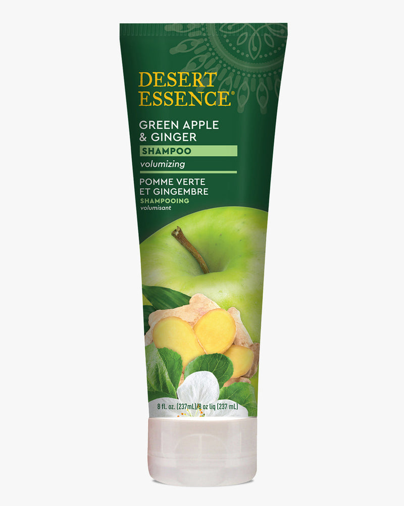 Desert Essence Green Apple & Ginger Shampoo Volumizing 8oz
