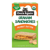 Once Again Organic Peanut Butter Graham Cracker Sandwich, 7.95 oz