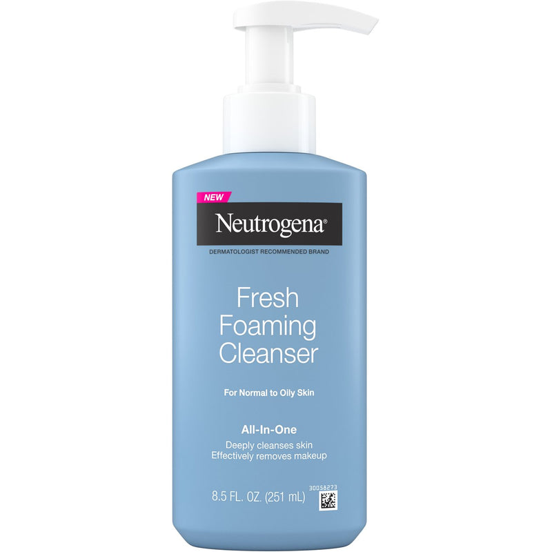 Neutrogena Fresh Foaming Cleanser & Makeup Remover, 8.5 fl oz
