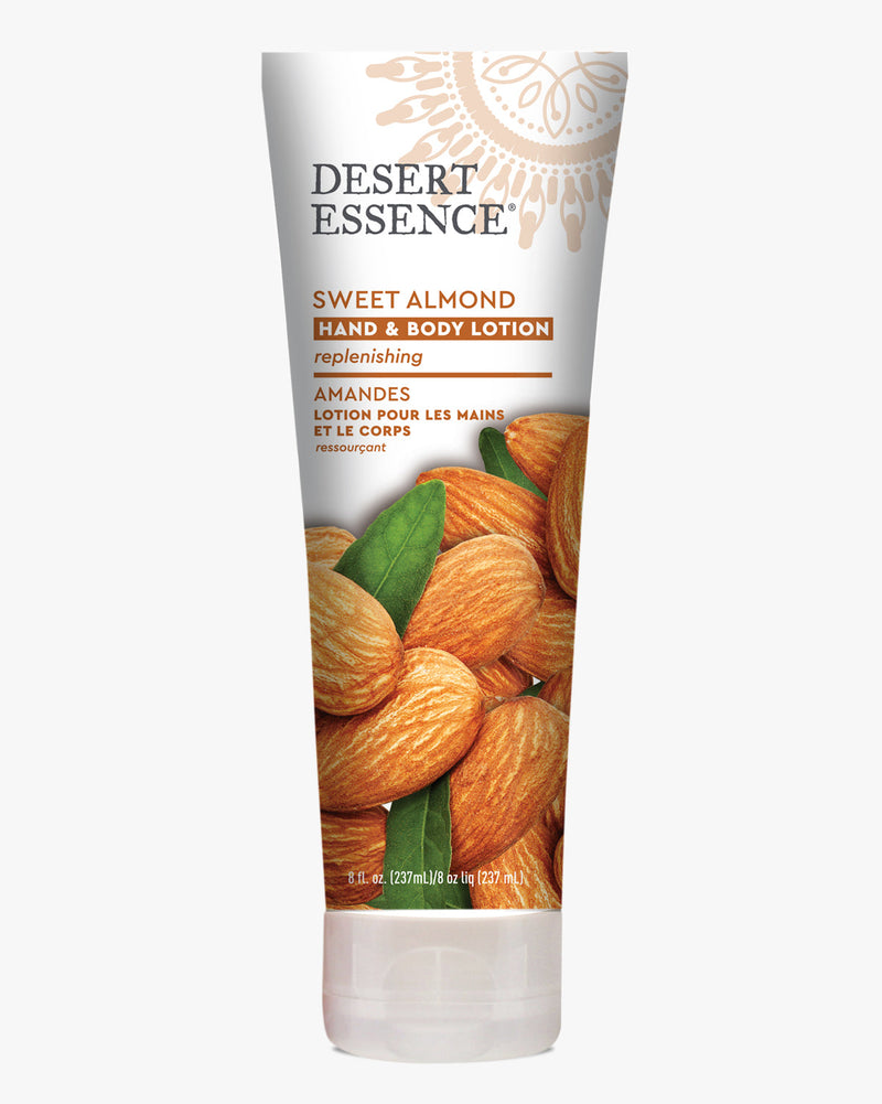 Desert Essence Sweet Almond Hand & Body Lotion 8oz