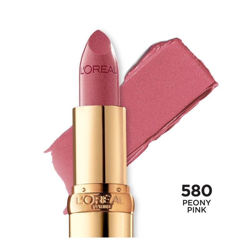 L'Oreal Paris Colour Riche Lipstick, 580 Peony Pink