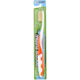 Doctor Plotka's Mouth Watchers Adult Toothbrush, Soft Bristle, Orange, 1 Count