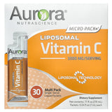 Aurora Nutrascience Micro-Pack+ Liposomal Vitamin C 1,000 mg, 30 Packets