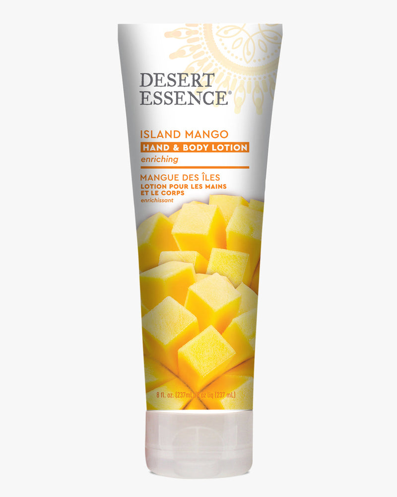 Desert Essence Hand & Body Lotion Island Mango 8oz