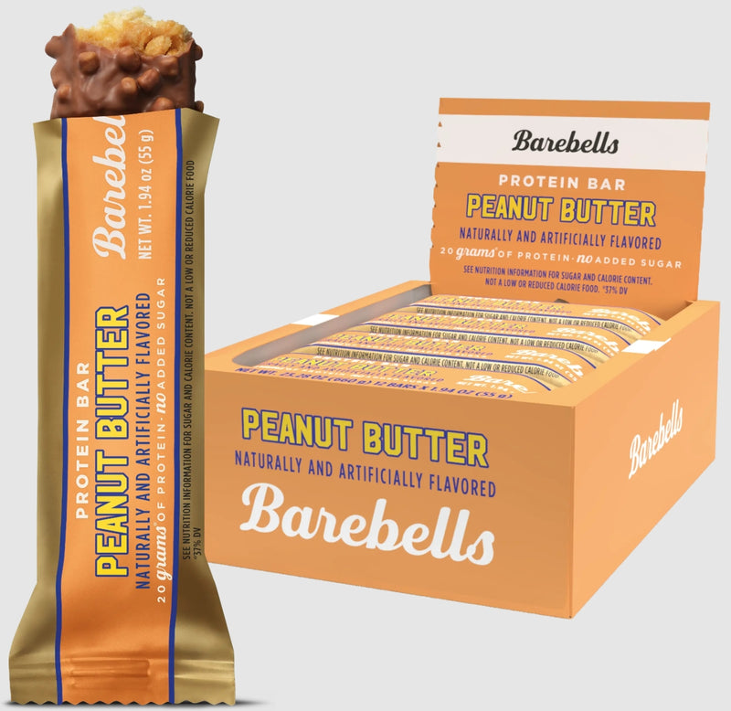 Barebells Peanut Butter Protein Bars, 20 g Protein, 1.94 oz, 12 ct