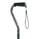 Carex Adjustable Designer Walking Cane, Green