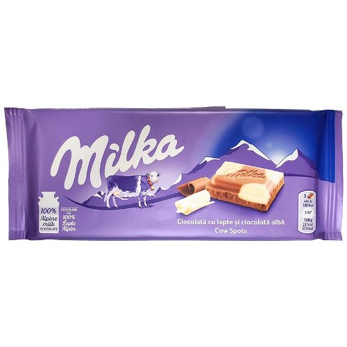 Milka Cow Spots Chocolate 90G