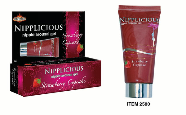 Nipplicious Strawberry 1oz Tube