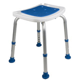 PCP Adjustable Padded Bath Safety Seat, White