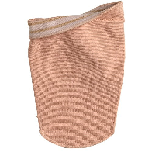 Truform Below Knee Stump Shrinker Beige with Silicone Band Small ~14"