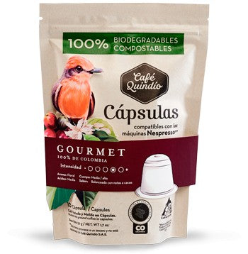 Cafe Quindio Café Gourmet, 10 Capsulas