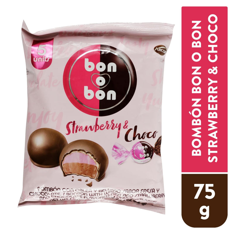 บอน โอ บอน Bon O Bon Strawberry Chocolate