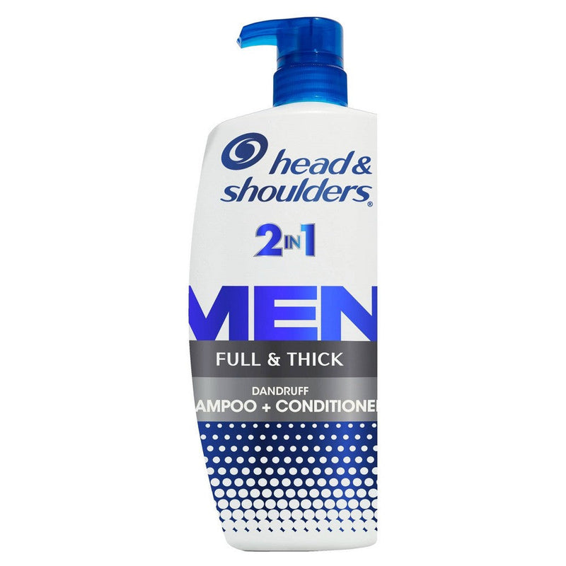 Head & Shoulders Men 2-in-1 Dandruff Shampoo & Conditioner, Coastal Tide, 28.2 oz