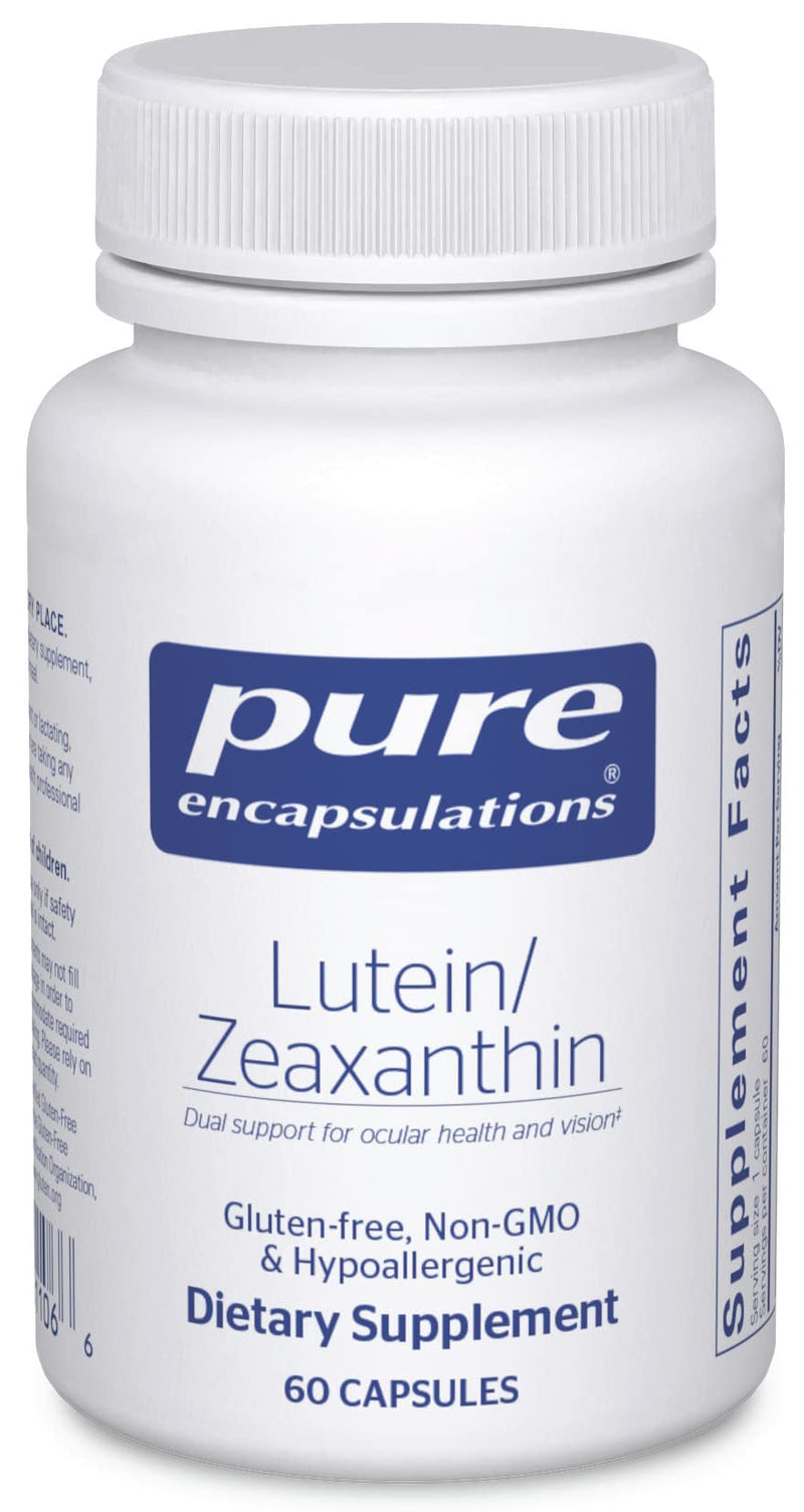 Pure Encapsulations Lutein/Zeaxanthin 60 Capsules