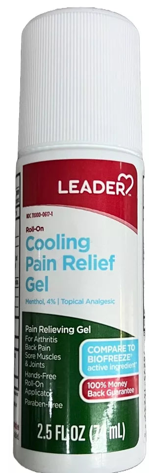 Rugby Cooling Menthol Fast-Acting Pain Relief Gel