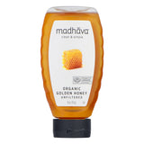 Madhava, Organic Golden Honey, Unfiltered, 16 Oz
