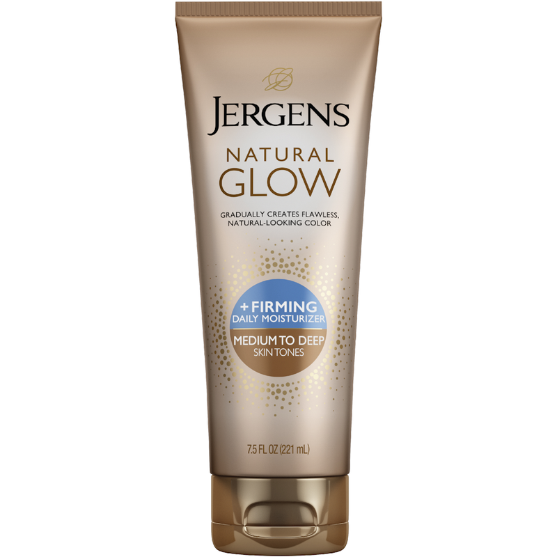Jergens Natural Glow Firming Daily Moisturizer, Medium/Tan, 7.5 fl oz