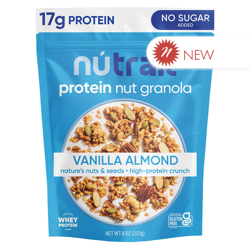 NuTrail, Protein Nut Granola, Vanilla Almond, 8 Oz