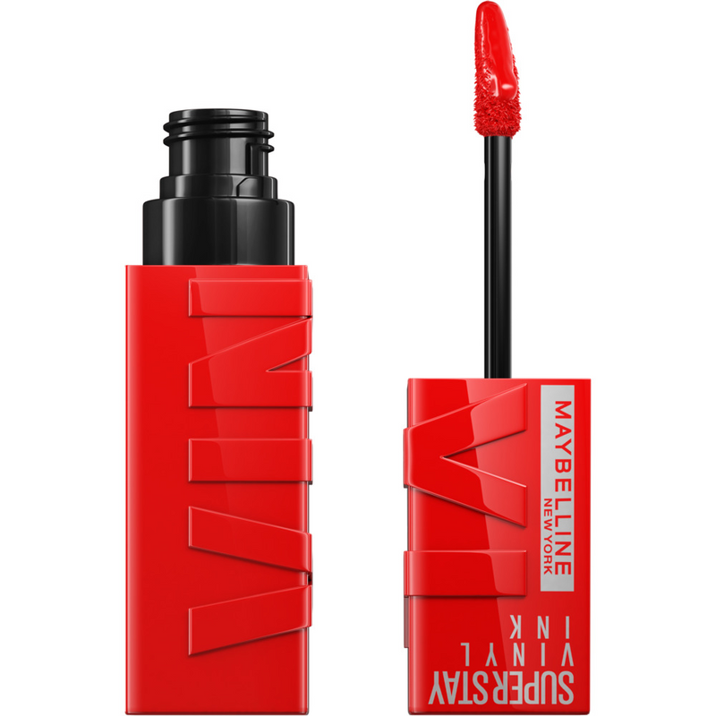 Maybelline SuperStay Vinyl Ink Liquid Lipstick, Red-Hot, 0.14 Fl Oz