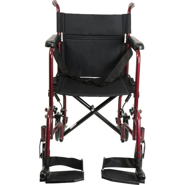 Probasics Aluminium Transport Chair Burgundy Tca1916Bg