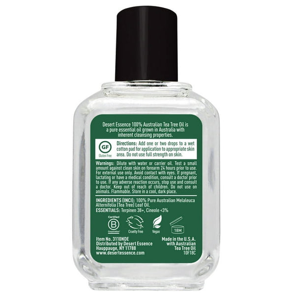 Desert Essence 100% Australian Tea Tree Oil 1 Oz