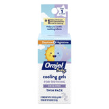 Orajel Baby Cooling Gels For Teething Day & Night Twin Pack