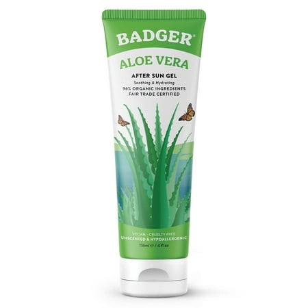 Badger Aloe Vera After Sun Gel Tube 4oz