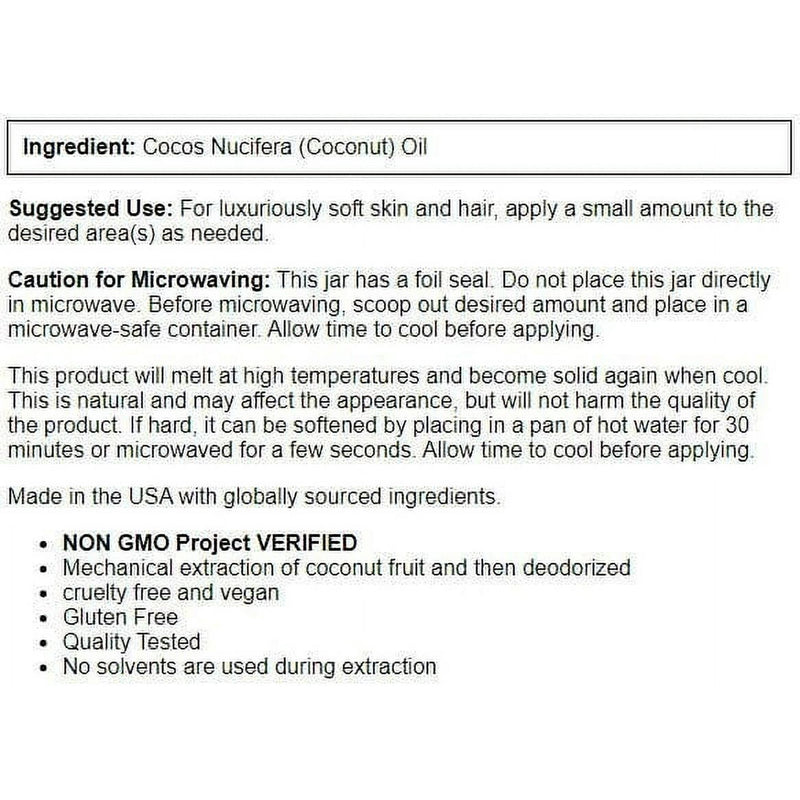 Now Coconut Oil For Skin 7oz